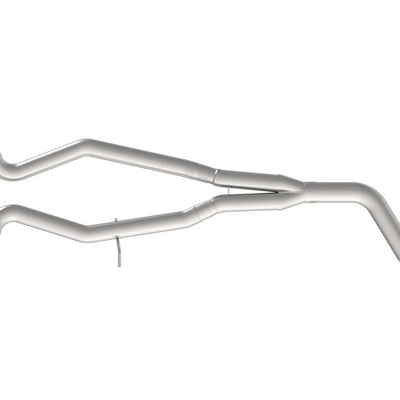 3-1/2" x 3" SS Cat-Back Exhaust with Polished Tips. 2020 Toyota Supra