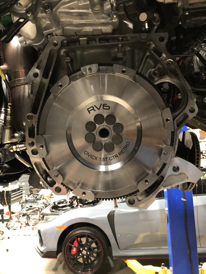 RV6™ 1.5T FK8 Clutch Retro Flywheel for 2016+ Honda Civic 1.5T (Type R Retrofit)