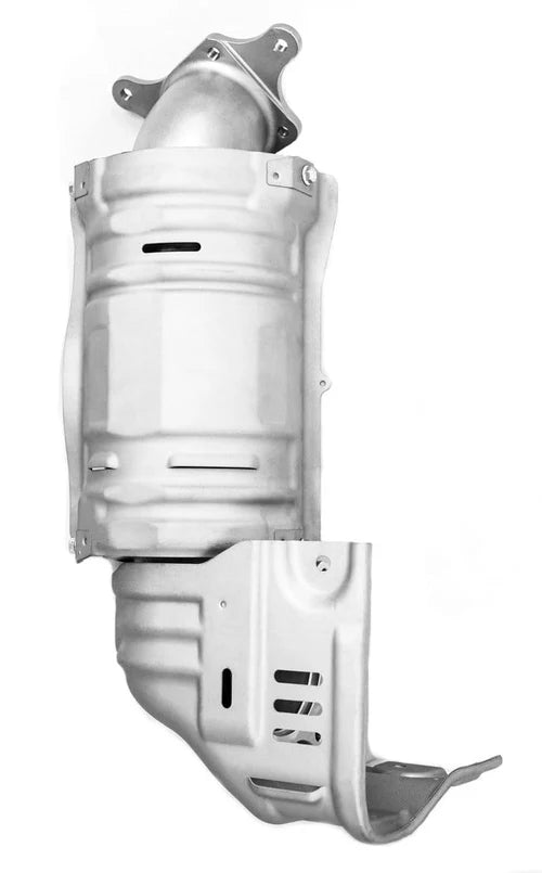 High Efficiency Downpipe Upgrade for 2017+, 2023+ Honda Civic Type R FK8 FL5 2.0T & 2024+ Acura Integra Type S 2.0T DE5 (Black Cerakote Finish)