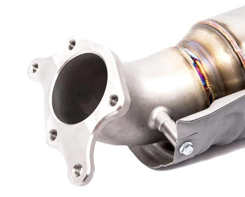 High Efficiency Downpipe Upgrade for 2017+, 2023+ Honda Civic Type R FK8 FL5 2.0T & 2024+ Acura Integra Type S 2.0T DE5 (Black Cerakote Finish)