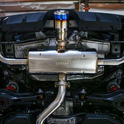 Remark Burnt Ti Center Cover Catback Exhaust Elite Spec Toyota GR Corolla GZEA14 2023+