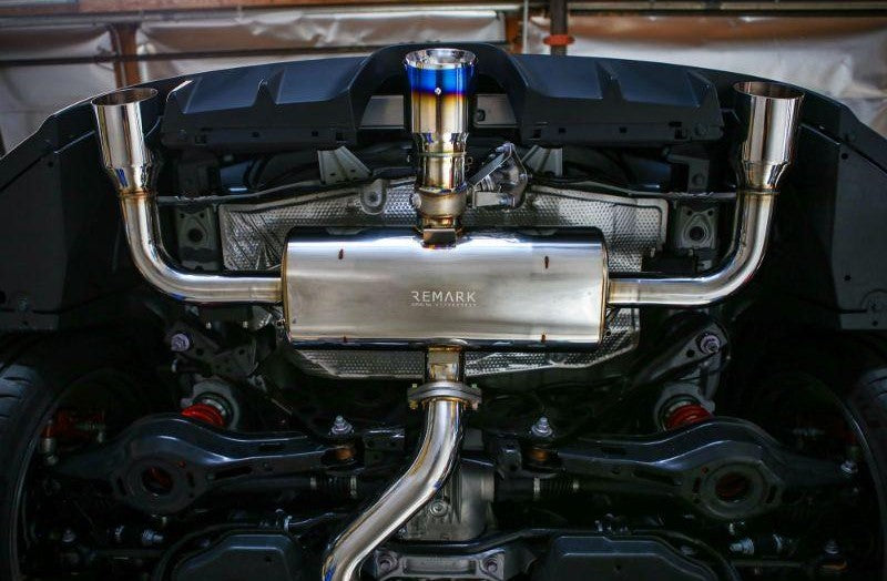 Remark Burnt Ti Center Cover Catback Exhaust Elite Spec Toyota GR Corolla GZEA14 2023+