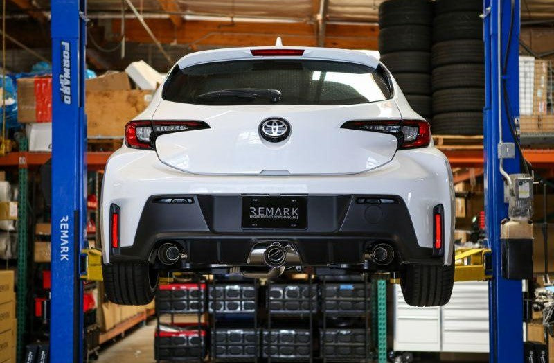 Remark Burnt Ti Center Cover Catback Exhaust Elite Spec Toyota GR Corolla GZEA14 2023+
