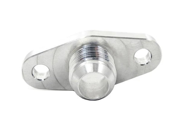 PRL -10AN Ported Oil Drain Flange for T3/T4 Turbos (PRL-AL-101A)