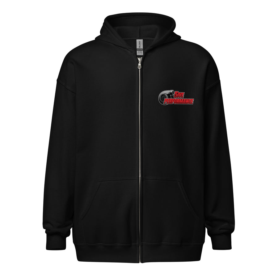 5P Because stock sucks zip hoodie
