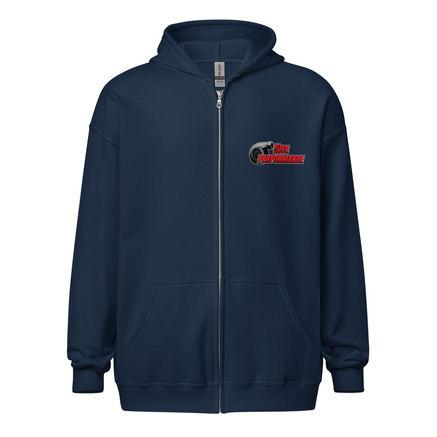 5P Because stock sucks zip hoodie
