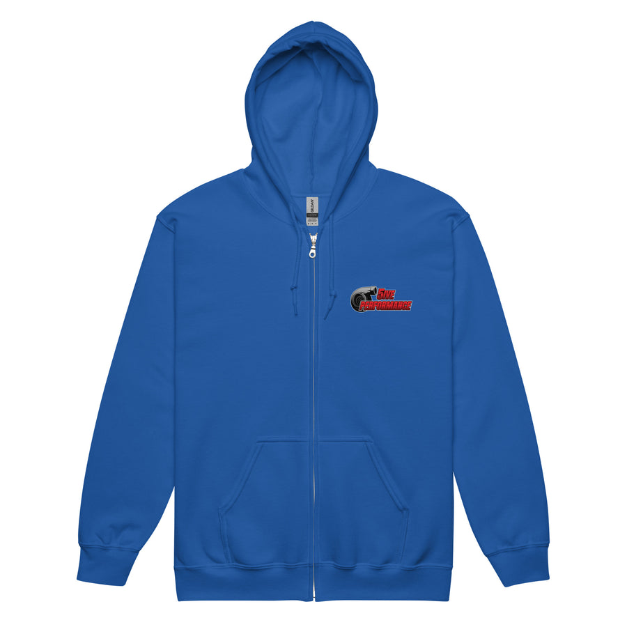 Blue 5P Zip hoodie