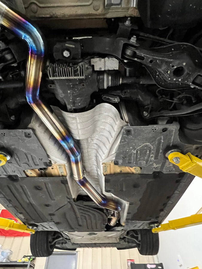 SP1-R Full Titanium Single Exit Exhaust for A90/91 Toyota Supra (Pre-Order)