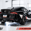 AWE Resonated Touring Edition Exhaust for A90 Supra - 5" Diamond Black Tips