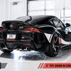 AWE Non-Resonated Touring Edition Exhaust for A90 Supra - 5" Chrome Silver Tips
